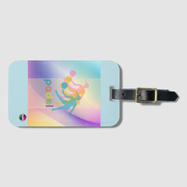 パデル用ラグタグ – HER BRIGHTSのためのVIBRANT STYLE ラゲッジタグ