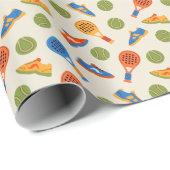 パデル遊設備パターン ラッピングペーパー (ロールコーナー)