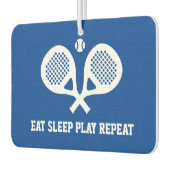 パデル食べスリー遊プの車の空気清浄機 カーエアーフレッシュナー (左)