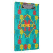 パデル・スマッシュ・ノートとモノグラム クリップボード (右)