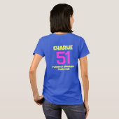 🐈‍⬛パデル CLAWS OUT. GAME ON Tシャツ (裏面フル)