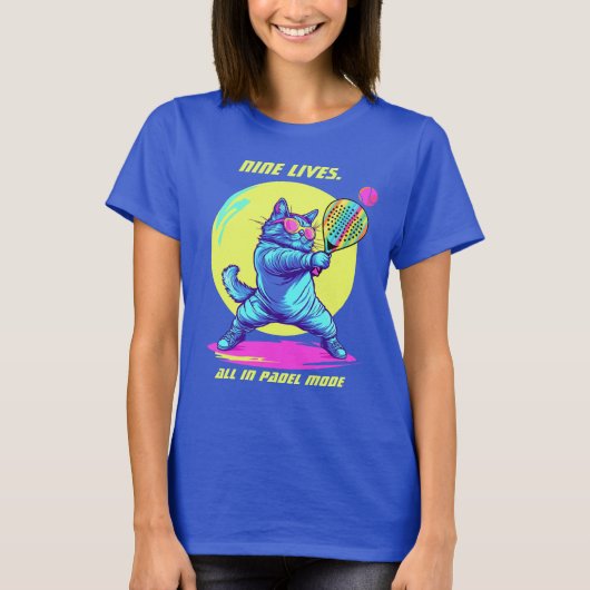 🐈‍⬛パデル CLAWS OUT. GAME ON Tシャツ (正面)