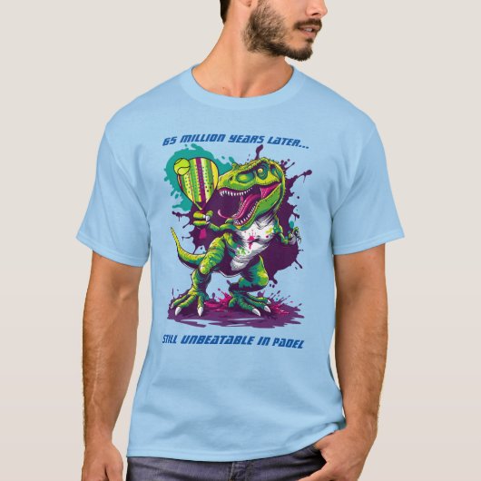パデルTレックス🐵 バックハンド Tシャツ (正面)