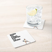 パデ生まれルへ、コースターの強制労働 スクエアペーパーコースター (インサイチュ)