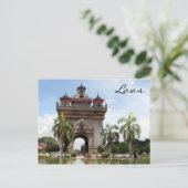 パトゥハイ凱旋門 ポストカード (スタンド正面)