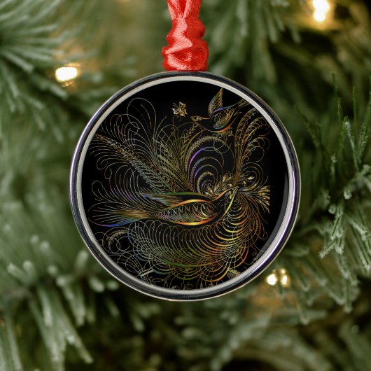 パトエレガントリカラフルッジ メタルオーナメント (ツリー)