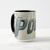 パトカーのコーヒーマグ マグカップ (正面左)