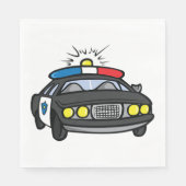 パトカーのナプキン スタンダードランチョンナプキン (正面)