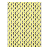 パトカー漫画イラストレーション テーブルクロス (正面)