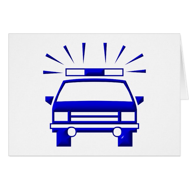 パトカー (正面横)