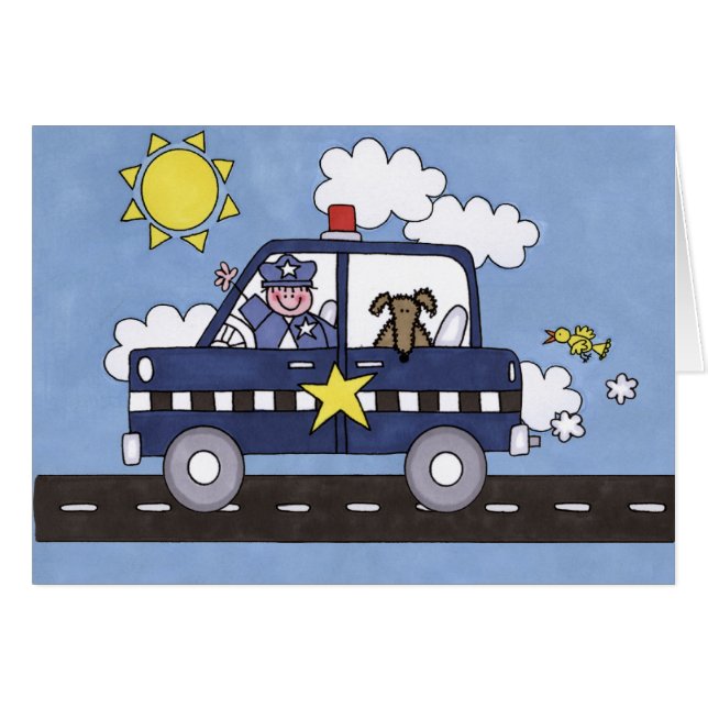 パトカー (正面横)