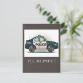 パトカー インターセプターカー 招待状 (スタンド正面)