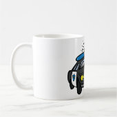 パトカー コーヒーマグカップ (左)