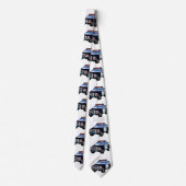 パトカー ネクタイ (裏面)