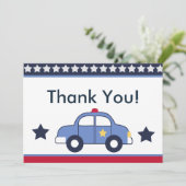 パトカー/パトカーのヒーローサンキューカード サンキューカード (スタンド正面)