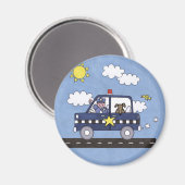 パトカー マグネット (正面/裏面)