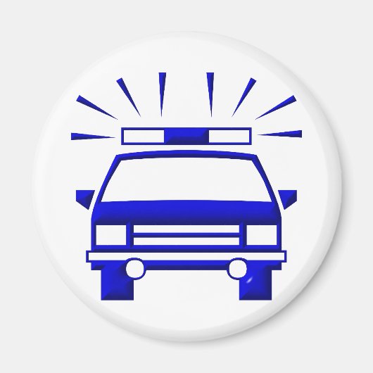 パトカー マグネット (正面)