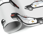 パトカー ラッピングペーパー (ロールコーナー)