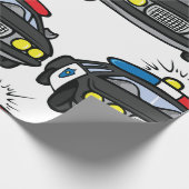 パトカー ラッピングペーパー (角)