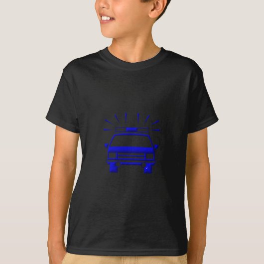 パトカー Tシャツ (正面)