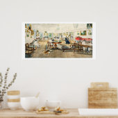 パトナにあるアーティストの家の夏の部屋 ポスター (キッチン)