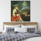 パトモスの伝道者の聖ヨハネの幻 キャンバスプリント (インサイチュ (寝室))