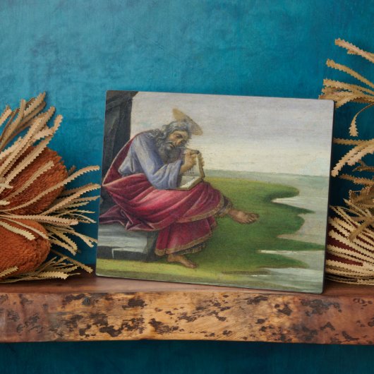 パトモスの聖ヨハネ書の書物 フォトプラーク (側面)