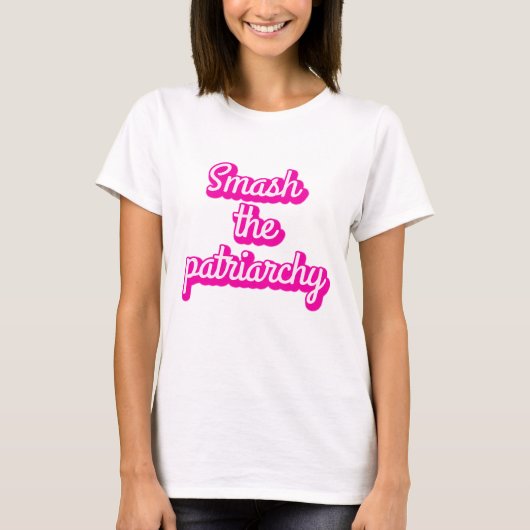 パトリアーキーを粉砕せよ Tシャツ (正面)