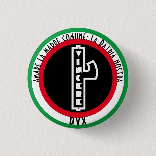 パトリア・ノストラ 缶バッジ (正面)