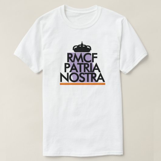 パトリアRMCFノストラ Tシャツ (デザイン正面)