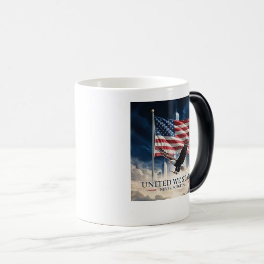 パトリオットの日（9月11日の記念日） モーフィングマグカップ (正面右)
