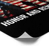 パトリオットオナーアンドリマンスソルジャーメモリアルデー ポスター (角)