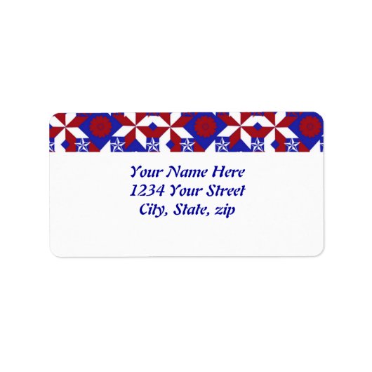 パトリオットキルトカスタムー ラベル (正面)