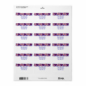 パトリオットキルトカスタムー ラベル (フルシート)