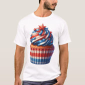 パトリオットギンガムアート Tシャツ (正面)