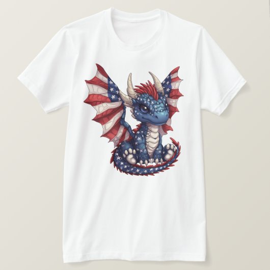 パトリオットドラゴン Tシャツ (デザイン正面)