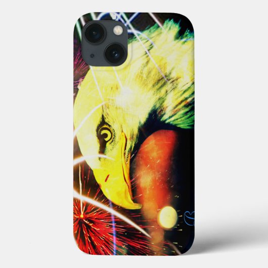 パトリオットハゲ花火iPadエアケース Case-Mate iPhoneケース (裏面)