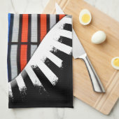 パトリオットハート米国国旗 キッチンタオル (四つ折り)