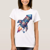 パトリオットパッチワーク Tシャツ (正面)