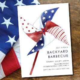 パトリオットパーティーピンホイール招待状 招待状