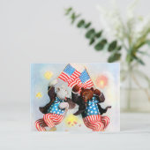 パトリオットベ祝ア7月4日 ポストカード (スタンド正面)