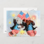 パトリオットベ祝ア7月4日 ポストカード (正面/裏面)
