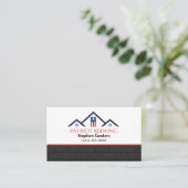 パトリオットルーフィングシングル建築会社 名刺 (スタンド正面)