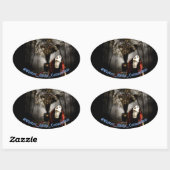 パトリオット列車 楕円形シール (シート)