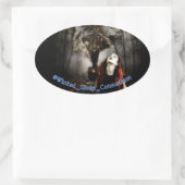 パトリオット列車 楕円形シール (バッグ)