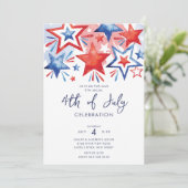 パトリオット7月4日パーティー 招待状 (スタンド正面)