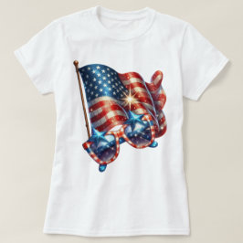 パトリオット ギンガムアート Tシャツ