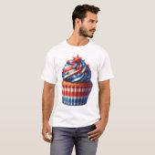 パトリオット ギンガムアート Tシャツ (正面フル)