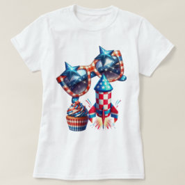 パトリオット ギンガムアート Tシャツ