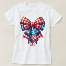 パトリオット ギンガムアート Tシャツ